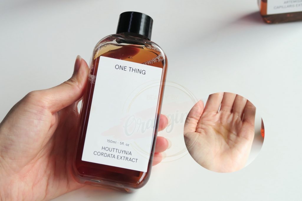 one thing toner houttuynia cordata extract
