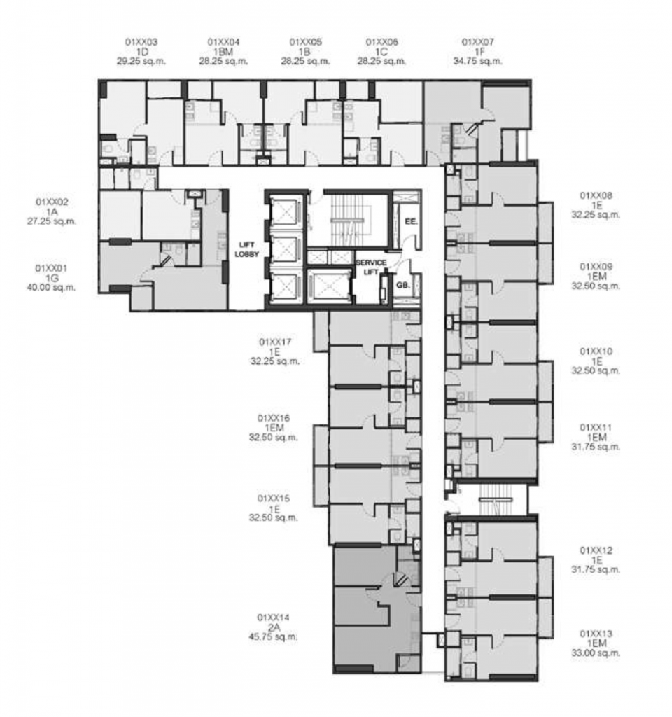 7-12 floor plan แบบแปลน