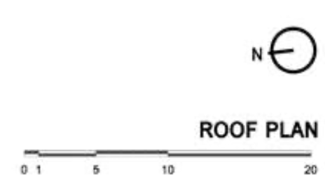 แปลนดาดฟ้า roof plan